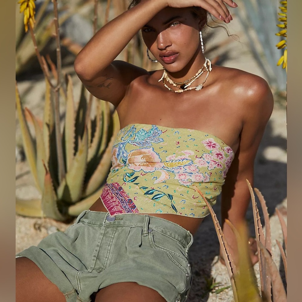 Free People Bandana Top
